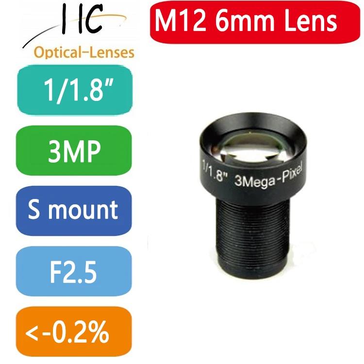 3 ް ȼ M12-Mount 6mm 1/1.8   F2.5   (  ) FA/Machine  ,  ۾ Ÿ 